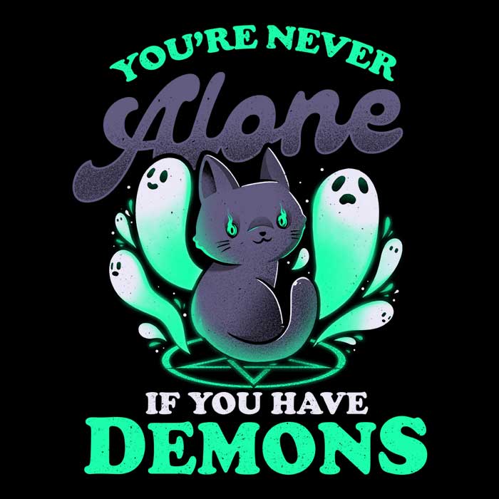 Hoodie - 'Me and My Demons' Inspired Garment