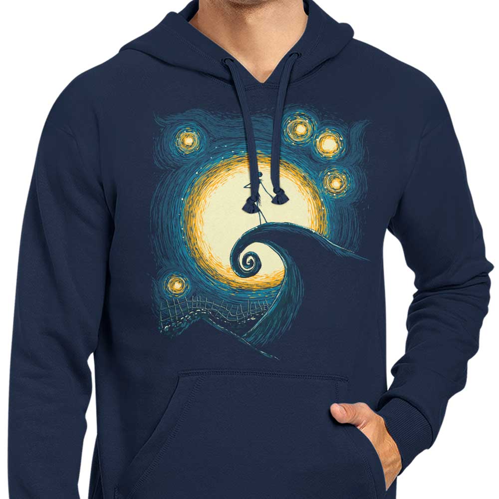 Ddjvigo's Enchanting Starry Nightmare Zip-Up and Pullover Hoodies
