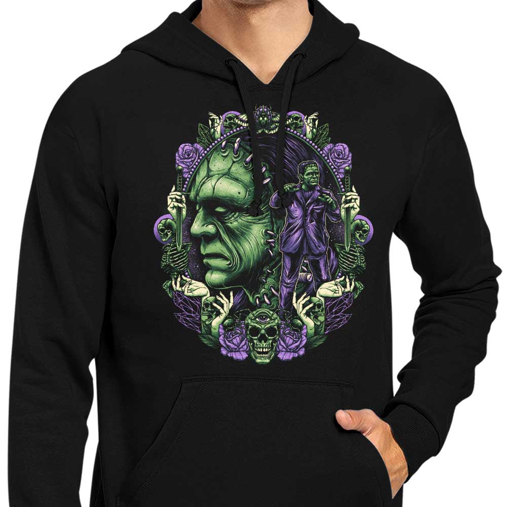 The Lonely Monster Design Zip Up and Pullover Hoodies by Glitchygorilla