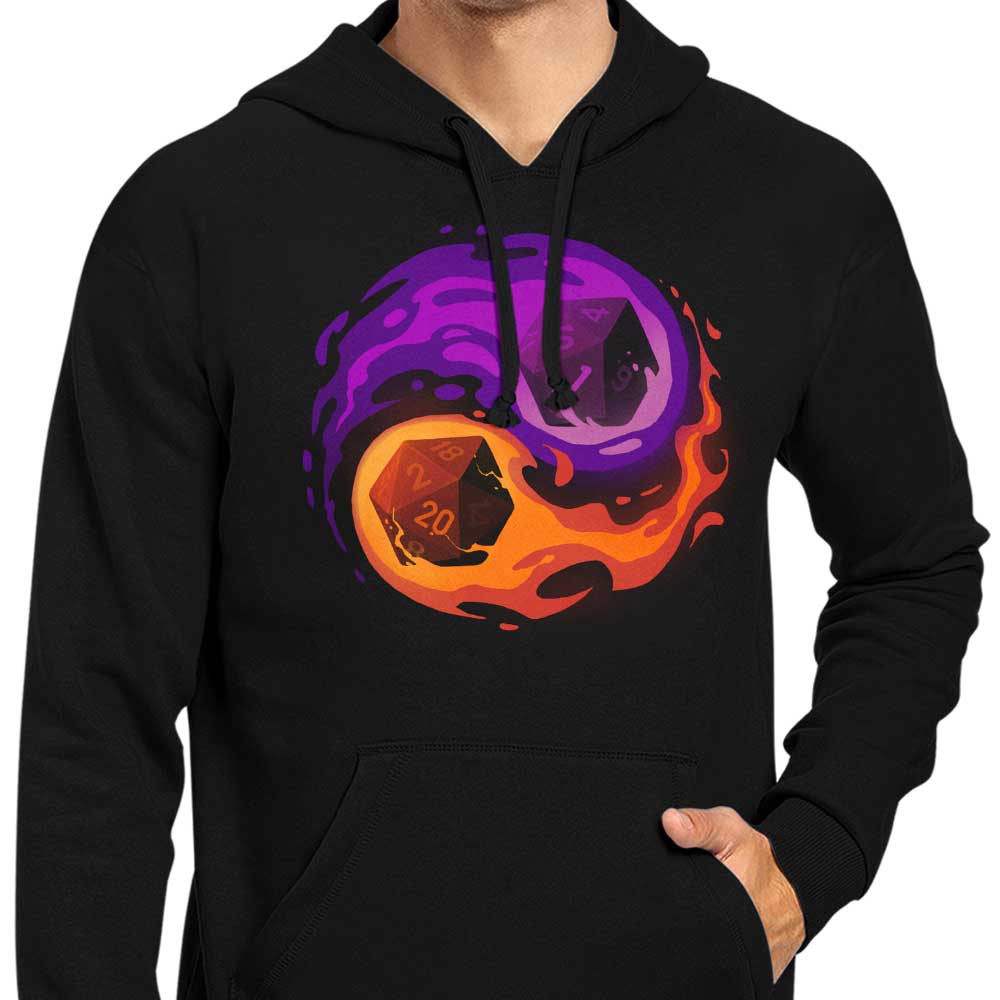 Unique Dice Balance Design Hoodie by BlancaVidal