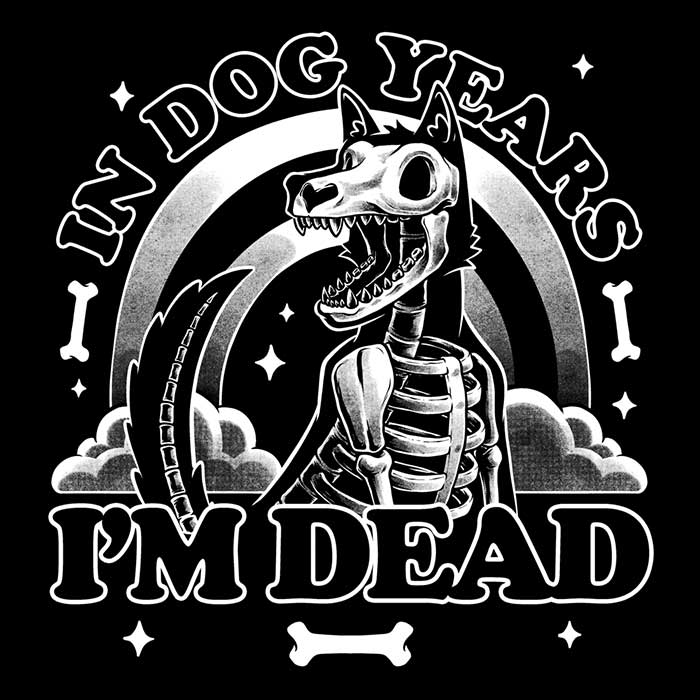 Studio Mootant's 'Dead in Dog Years' Zip Up and Pullover Hoodies
