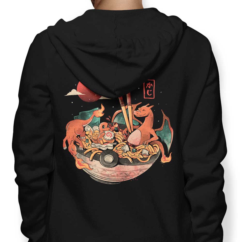 Stylish Fire Bowl-Inspired Hoodie by Arigatees