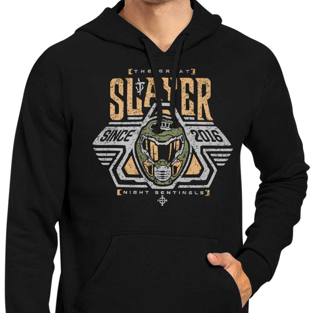Olipop's Space Slayer Marine 8.5 - oz Zip - up & Pullover Hoodies