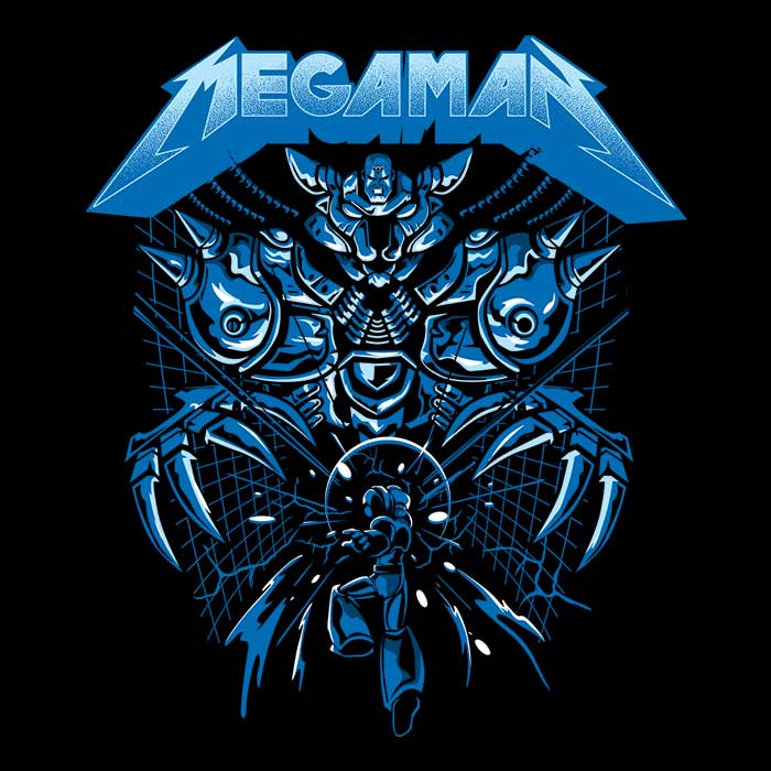 Mega Rockman Cool Zip Up and Pullover Hoodies by Dracula Byte