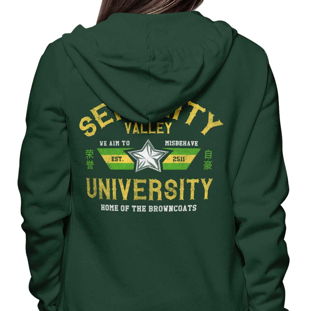 Serenity Valley University Branded Zip-Up and Pullover Hoodies