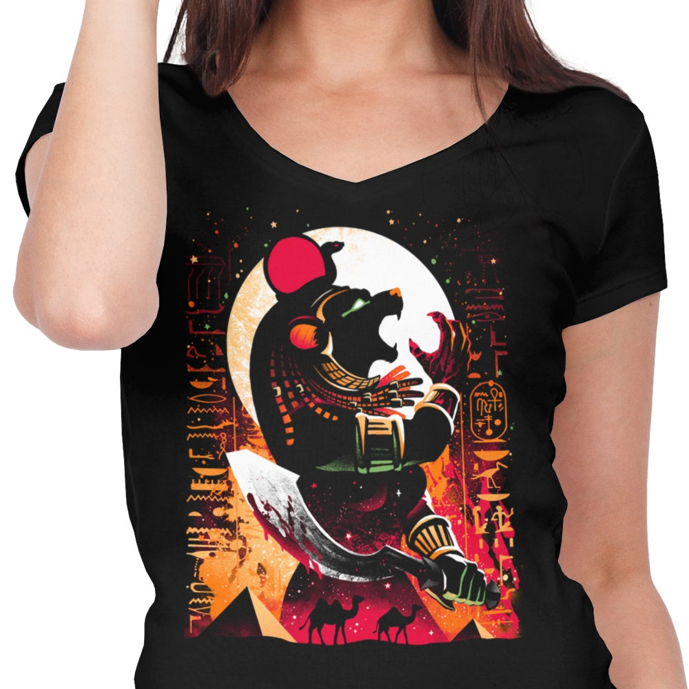 Alemaglia's War Goddess Women's Stylish V-Neck