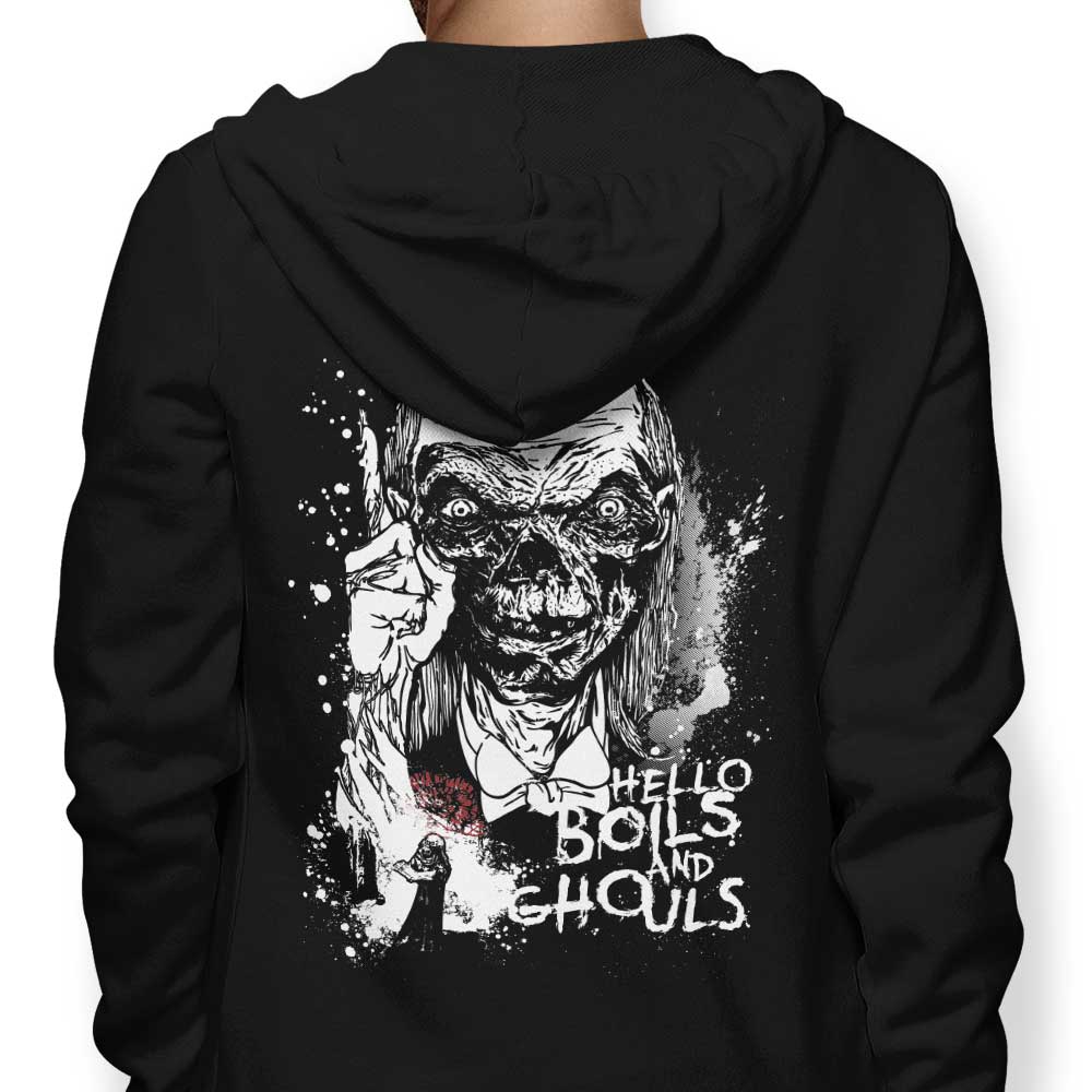 Arinesart's Boils and Ghouls Themed Zip-Up and Pullover Hoodies