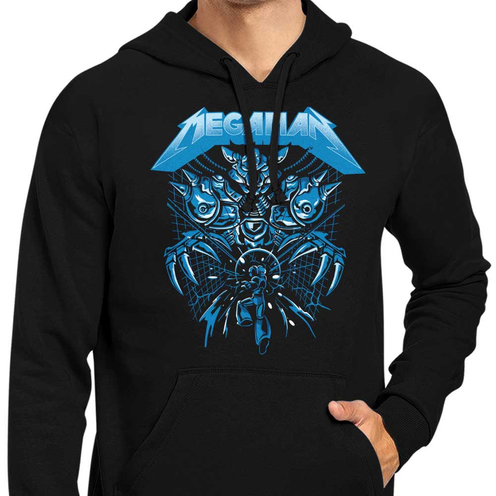 Mega Rockman Cool Zip Up and Pullover Hoodies by Dracula Byte