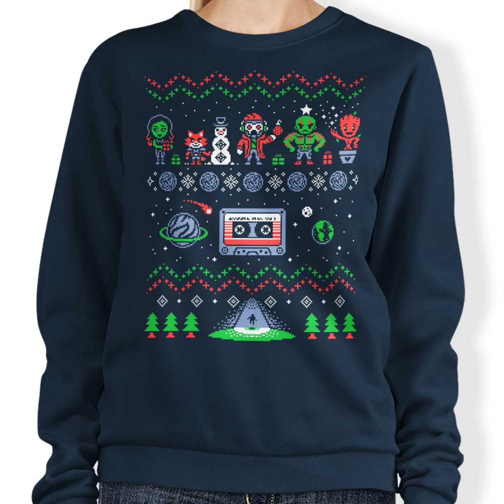 Comfortable Holiday Guardians Crewneck Sweatshirt in S - 4XL Sizes