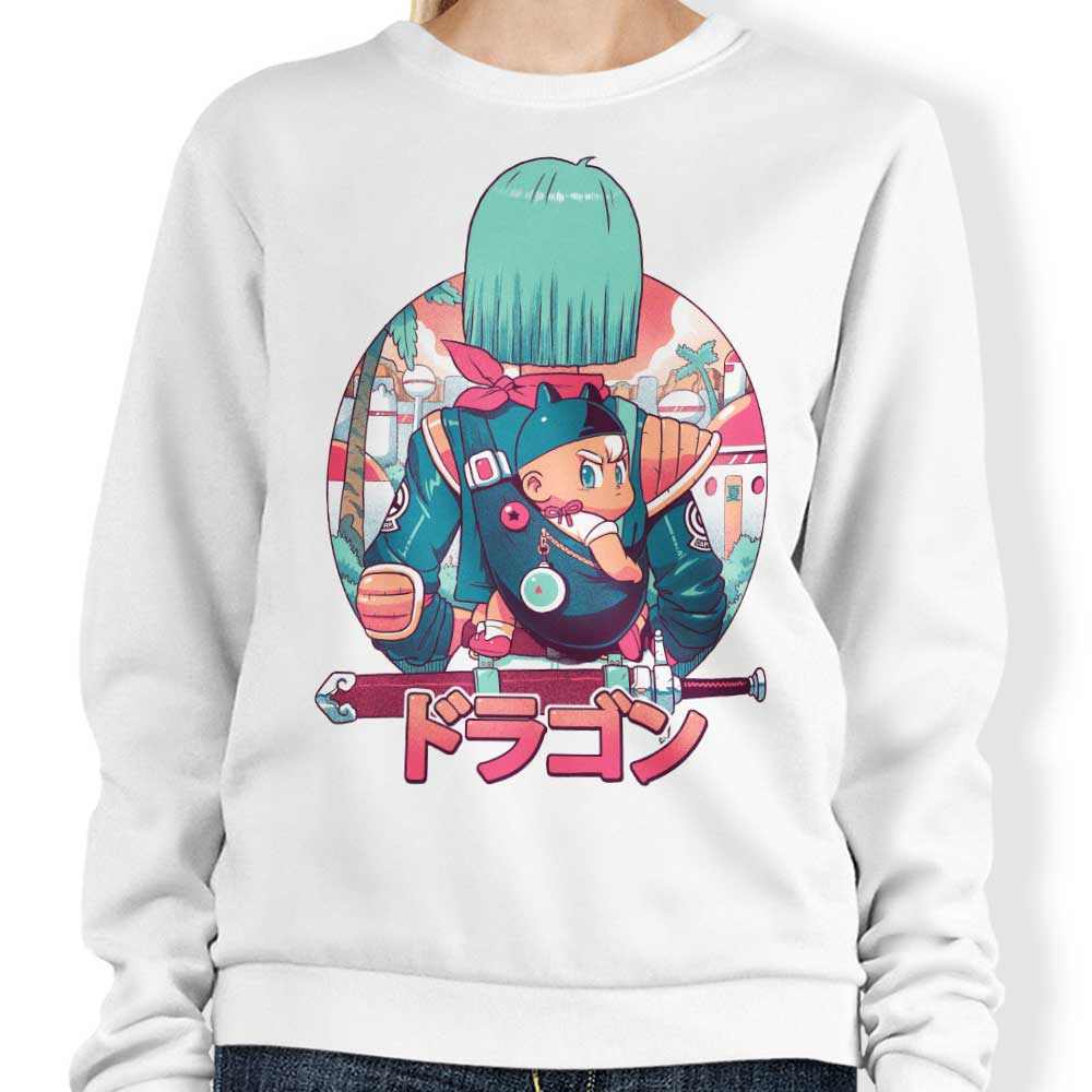 Bruno Mota's Comfortable Summer Dragon Crewneck Sweatshirt