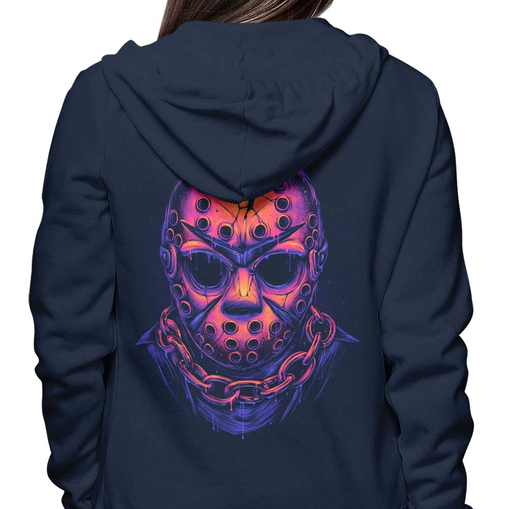 Glitchygorilla's Stunning Glowing Camper Hooded Sweatshirt