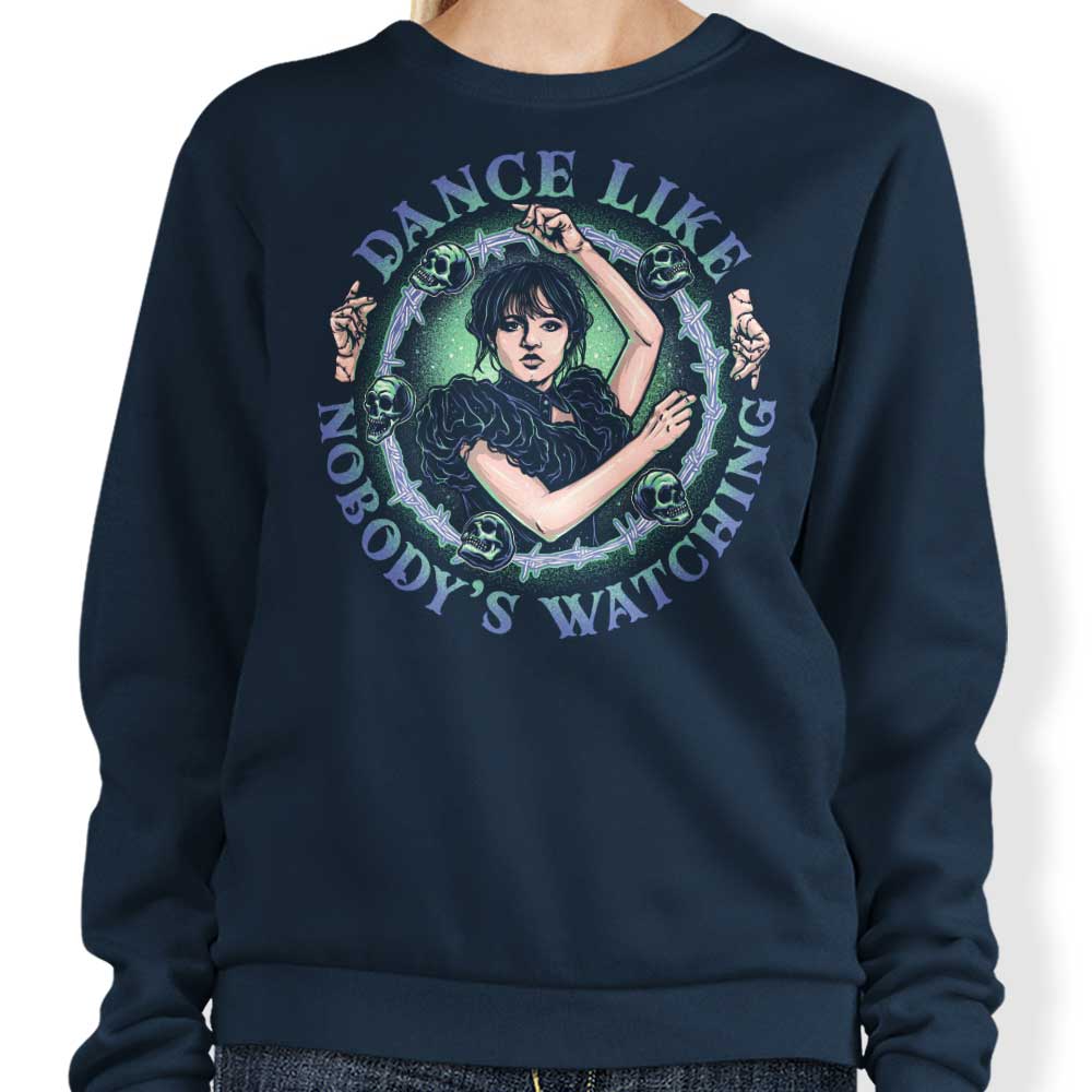 Dance Freely Without Concern - Momma Gorilla Crewneck Sweatshirt for Unrestrained Movement