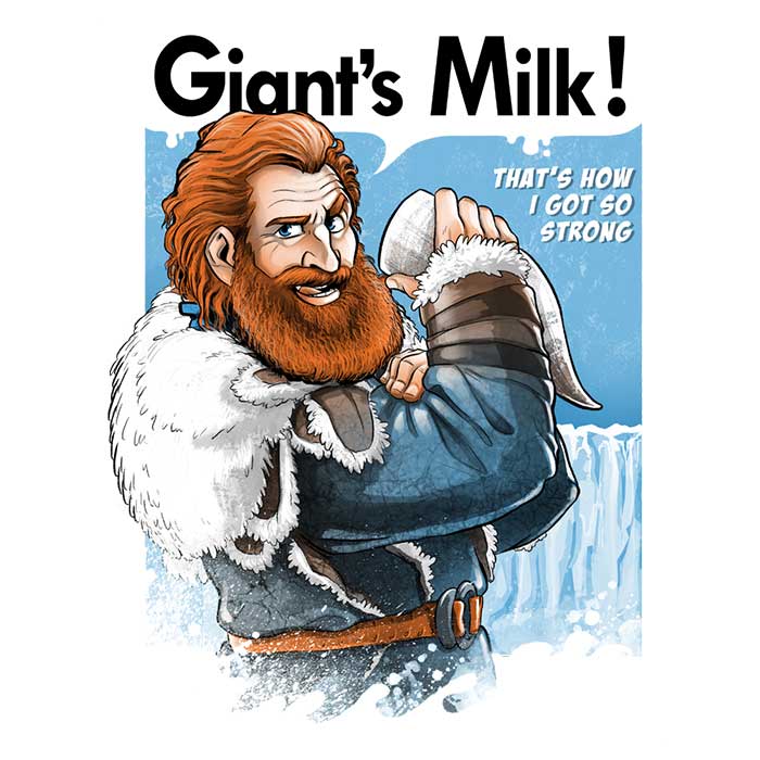 Alemaglia's Giant's Milk Comfortable Zip-Up and Pullover Hoodies