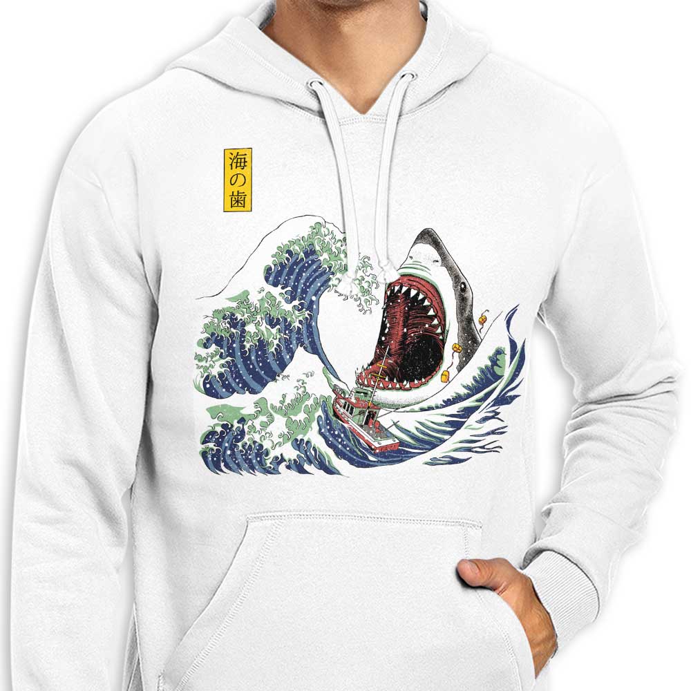 Ninjaink's Premium Great White Off Amity Zip-up and Pullover Hoodies