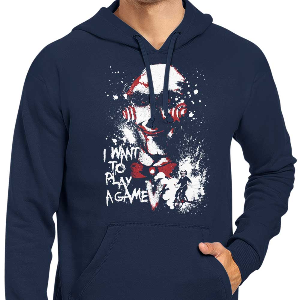 Arinesart's 'Want to Play a Game' Zip-Up and Pullover Hoodies for Gaming Enthusiasts