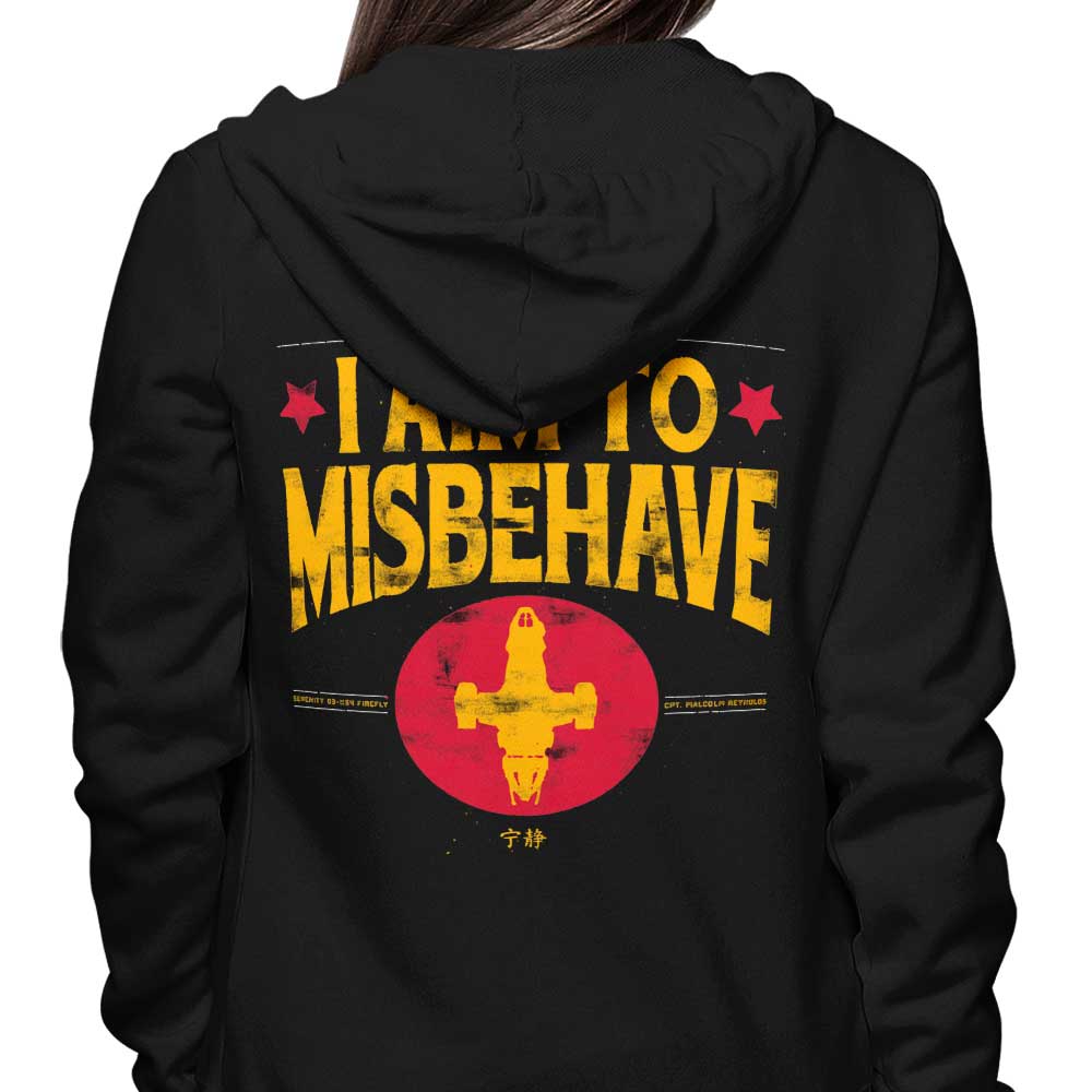 CaptainHarHar's 'Aim to Misbehave' Stylish Hoodie