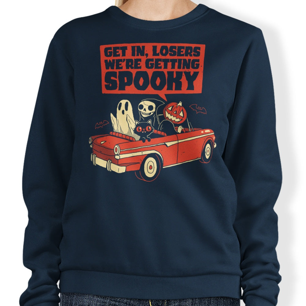 Spooky Season - DinoMike's Stylish Sweatshirt