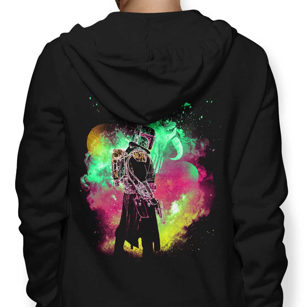 Donnie Illustrations' Bounty Hunter Spirit Zip-Up and Pullover Hoodies
