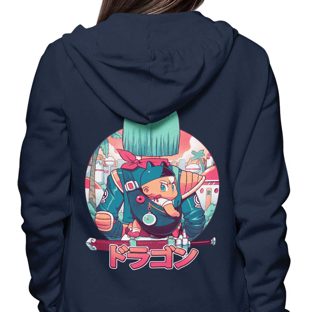 Bruno Mota Summer Dragon-themed Zip Up and Pullover Hoodies