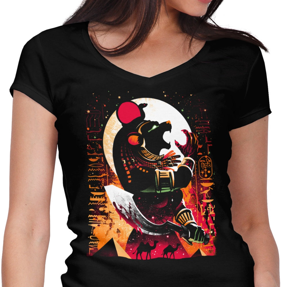 Alemaglia's War Goddess Women's Stylish V-Neck