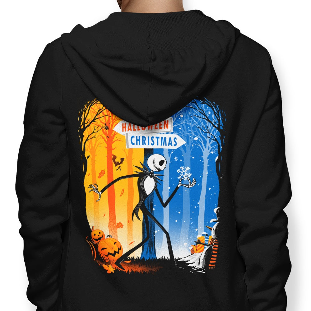 Two Worlds Stylish Unisex Hoodie