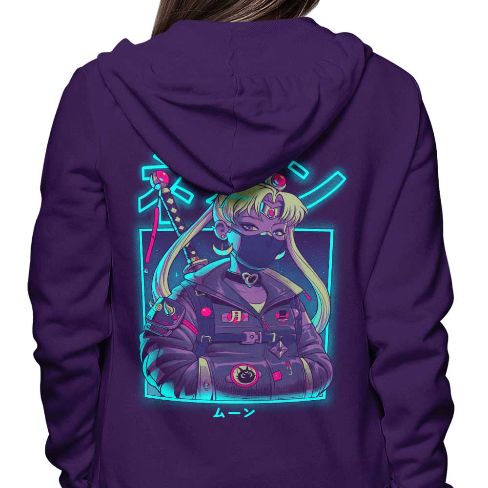 Bruno Mota's Stylish Neon Moon Zip-Up and Pullover Hoodies