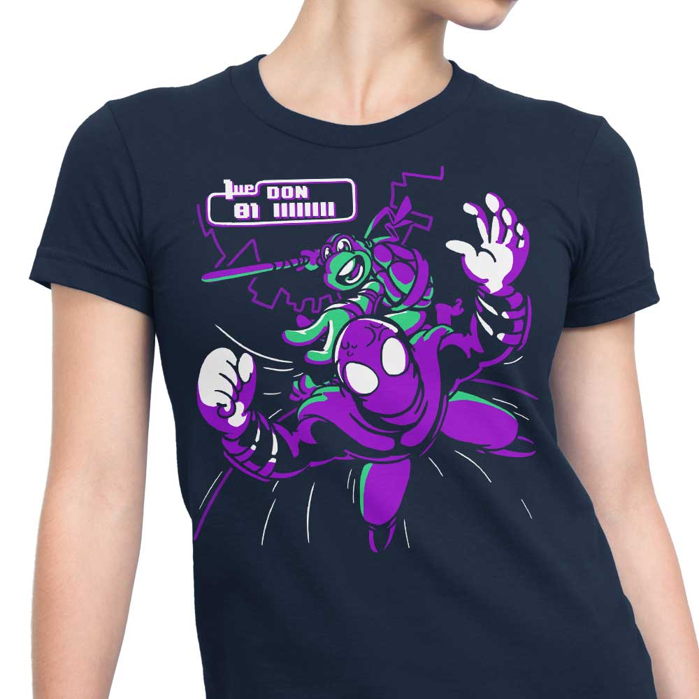 Fitas Artwork Arcade Donnie Women's Fashionable T-Shirts