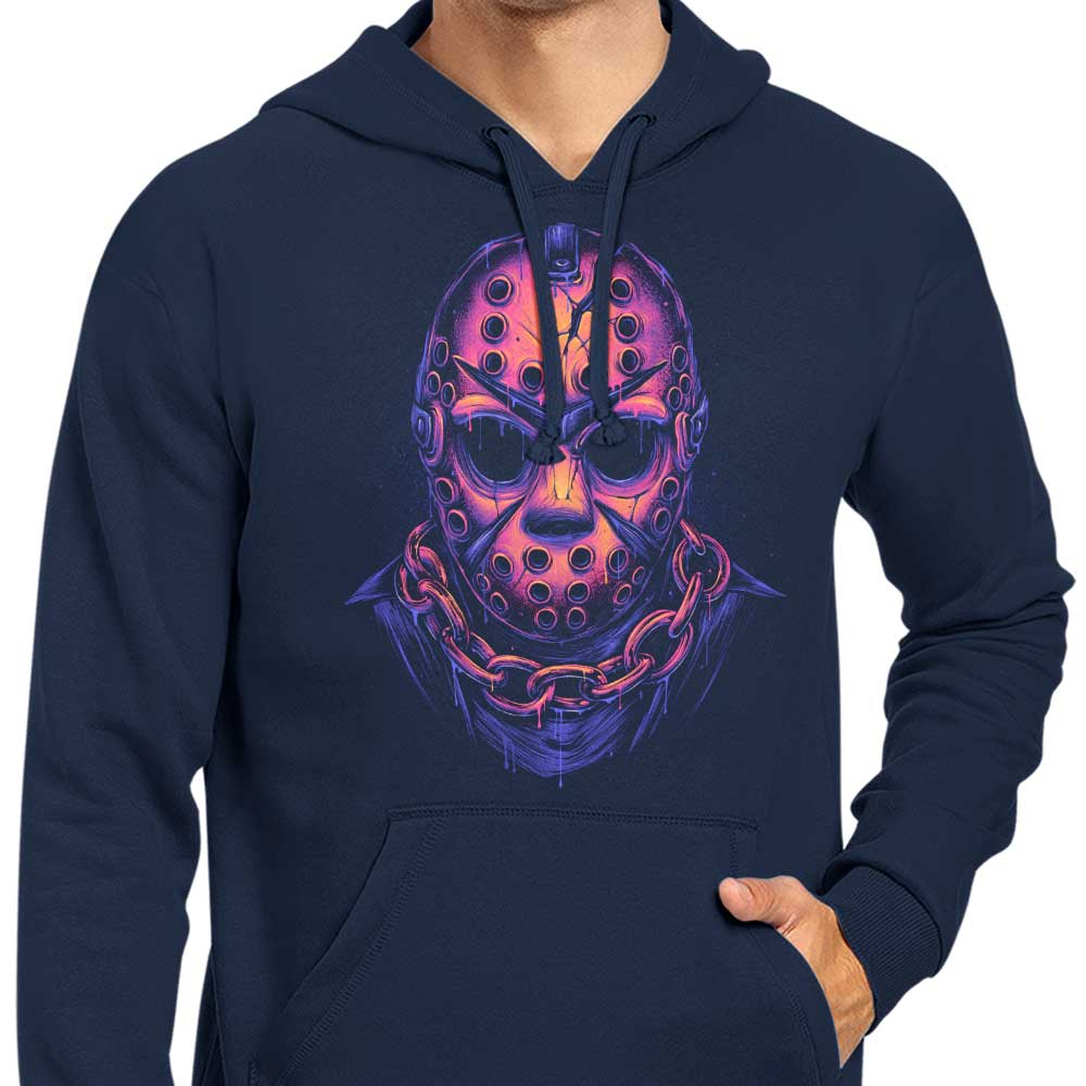 Glitchygorilla's Stunning Glowing Camper Hooded Sweatshirt