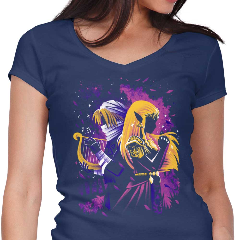 Alemaglia's Women's V-Neck - The Hope for Her People