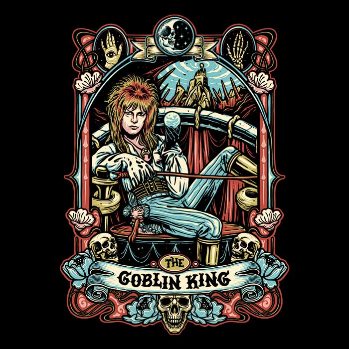 Stylish The Goblin King Hoodie by Momma Gorilla