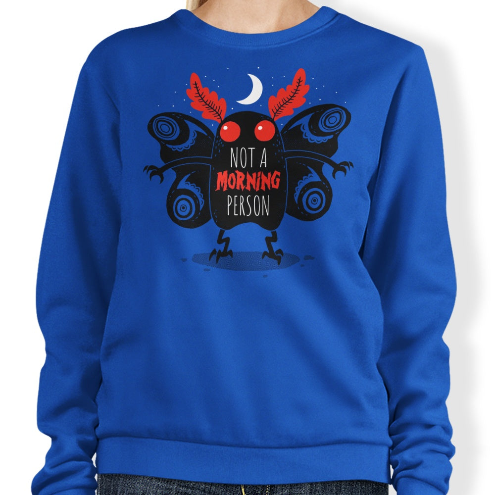 Not a Morning Person Casual Sweatshirt for Comfort