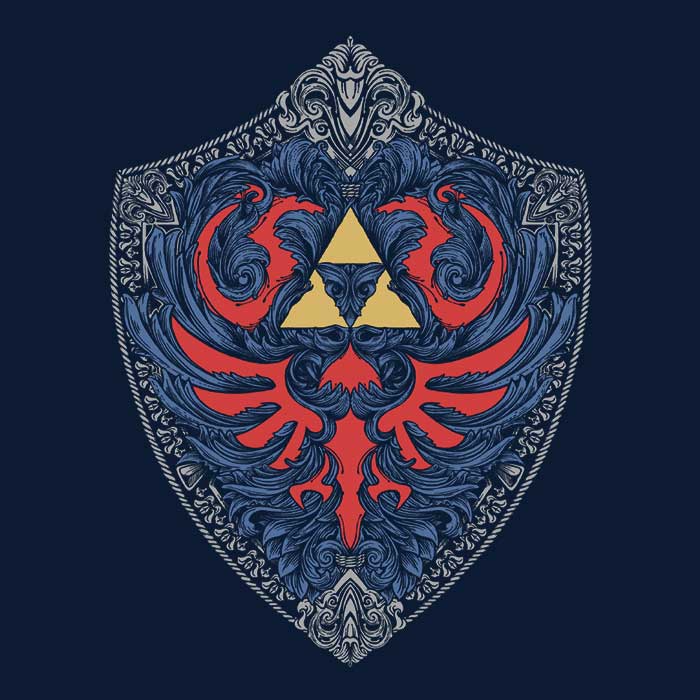 Hylian Victoriana Style Zip-Up and Pullover Hoodies by Vincent Carrozza