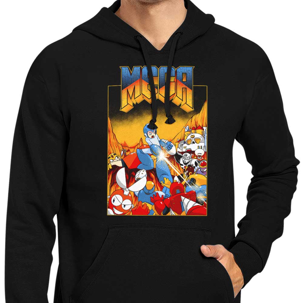 Epic Mega Doom Graphic Hoodie from Coinbox Tees