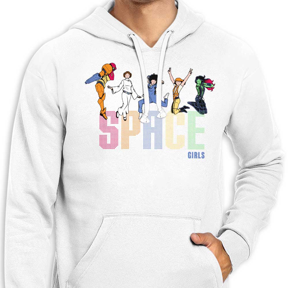 Space Girls Zip Up and Pullover Hoodies for Fashionable Women