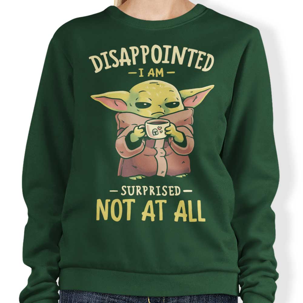 Geekydog's Comfortable 'Not At All' Crewneck Sweatshirt in S - 4XL Sizes