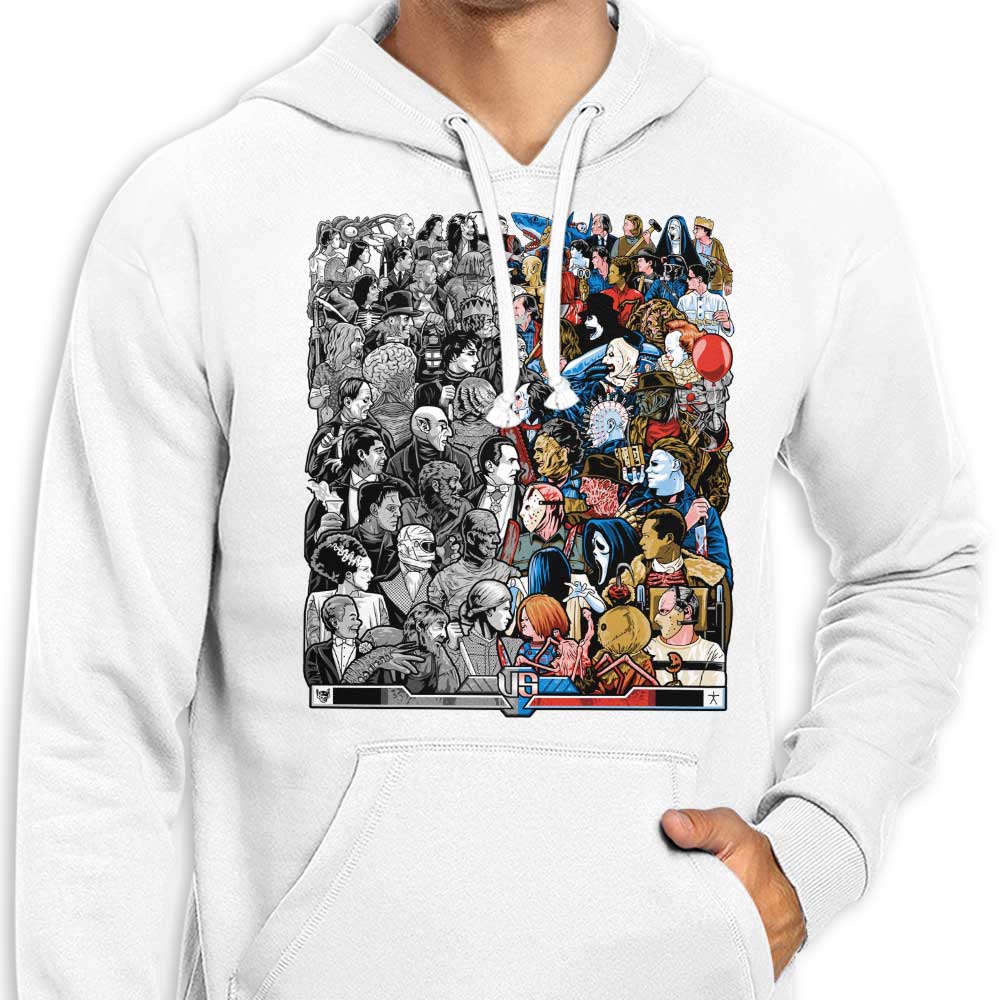 Grayscale versus Grotesque - Stylish Hoodie for Fashion Enthusiasts