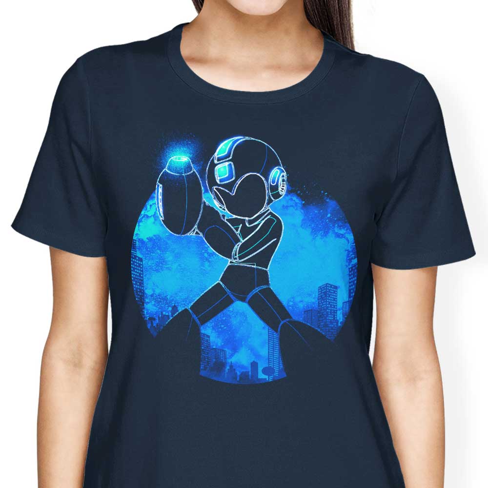 Blue Women's Bomber Orb Apparel