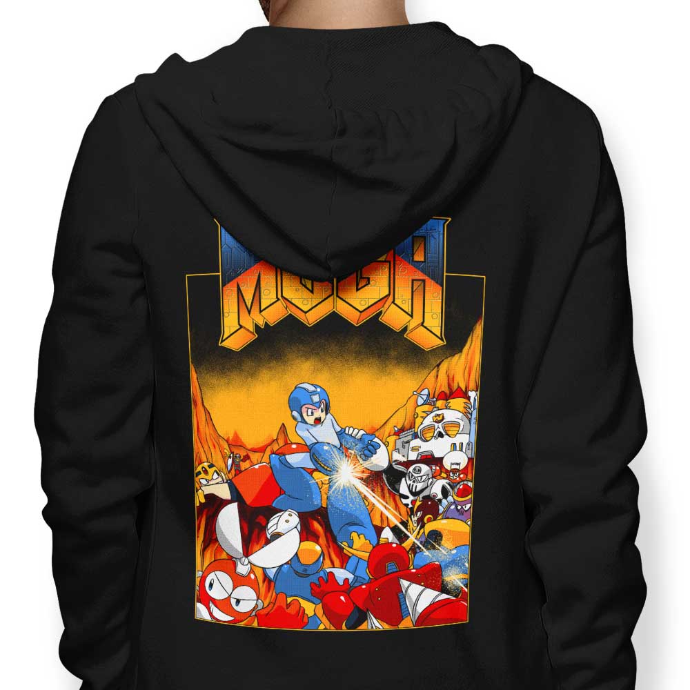 Epic Mega Doom Graphic Hoodie from Coinbox Tees
