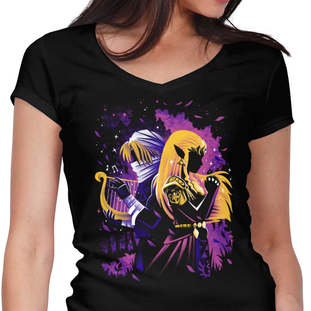 Alemaglia's Women's V-Neck - The Hope for Her People
