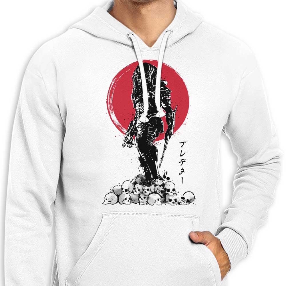 Yautja Hunter Themed Zip-Up and Pullover Hoodies for All Sizes