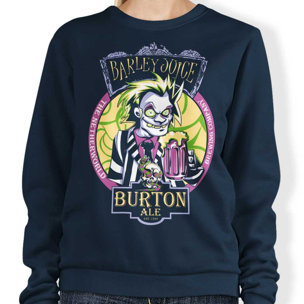 Zac Atkinson's Barley Juice Crewneck Sweatshirt in S - 4XL Sizes