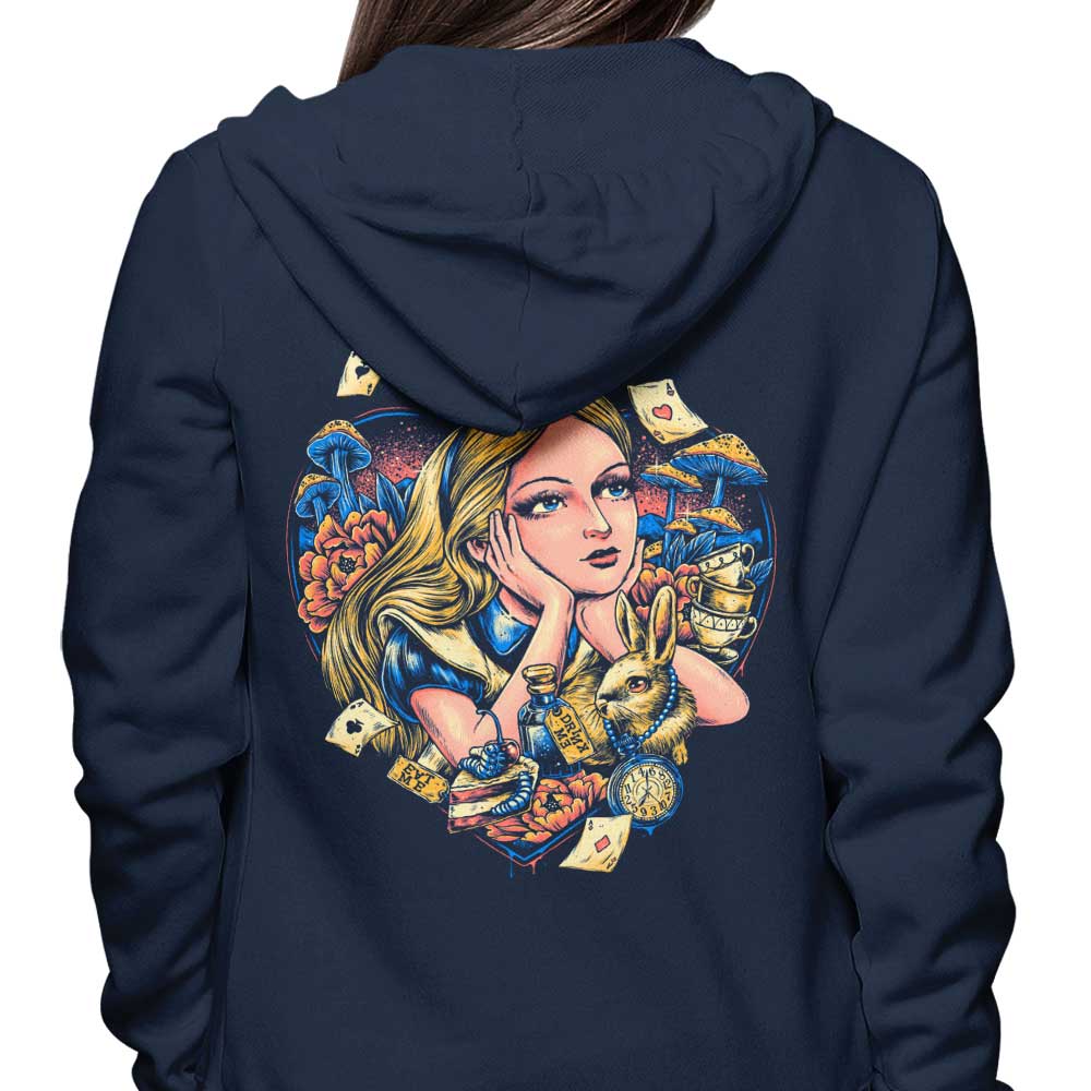 Glitchygorilla's Curious Heart Design Zip-Up and Pullover Hoodies